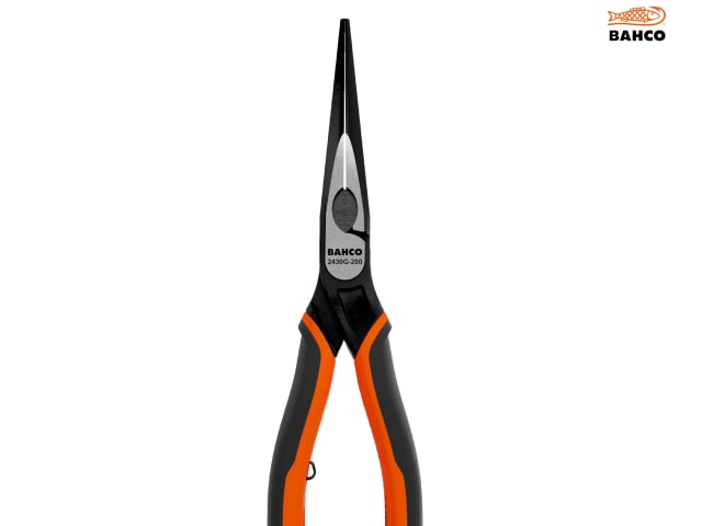 Bahco 2430G ERGO Long Nose Pliers 200mm (8in)