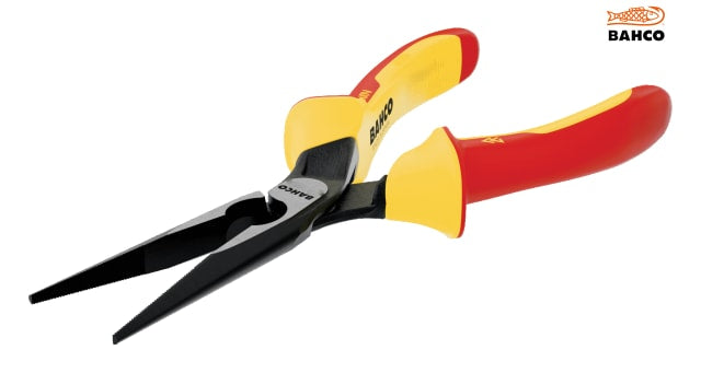 Bahco 2430S ERGO Insulated Long Nose Pliers 140mm (5.1/2in)