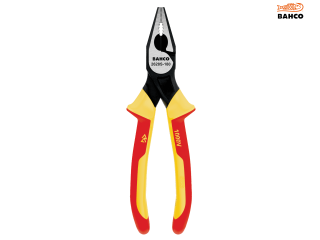 Bahco 2628S ERGO Insulated Combination Pliers 160mm (6.1/4in)