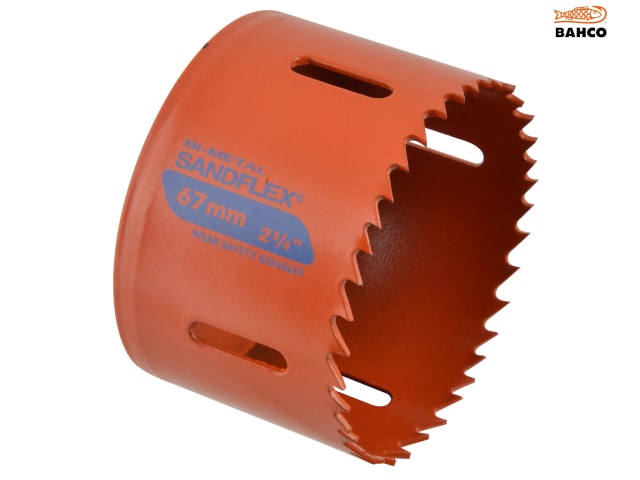 Bahco 3830-67-C Bi-Metal Variable Pitch Holesaw 67mm