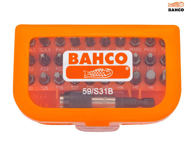 Bahco 59/S31B Bit Set, 31 Piece