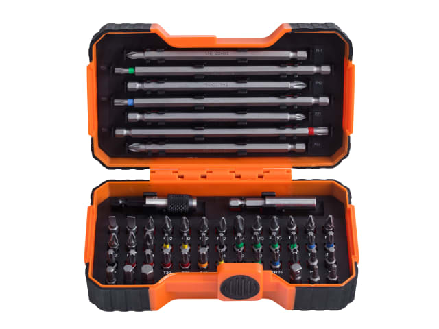 Bahco 59/S54BC Colour-Coded Bit Set, 54 Piece