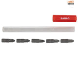 Bahco Screwdriver Bit Pen Display, 60 Piece