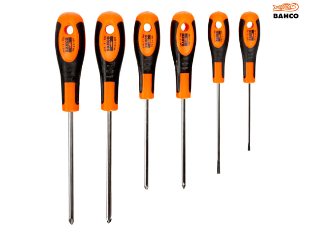 Bahco 600 Series Screwdriver Set, 6 Piece