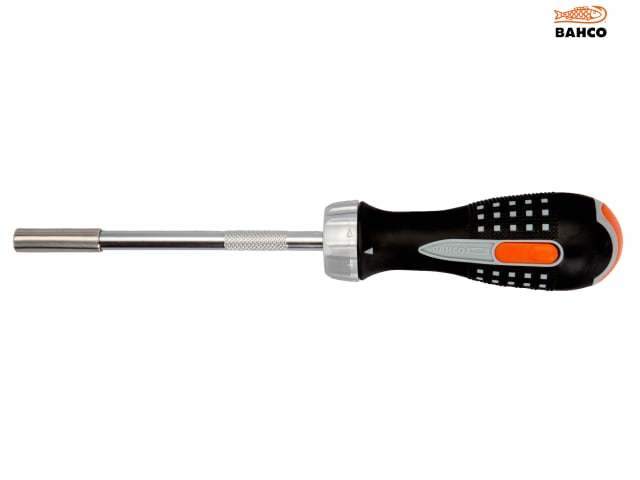 Bahco 808050 Ratchet Screwdriver & 6 Bits