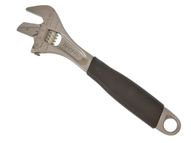 Bahco 9073PC Chrome ERGO Adjustable Wrench Reversible Jaw 300mm (12in)