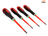 Bahco BE-9880SL ERGO Slim VDE Insulated Screwdriver Set, 4 Piece