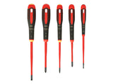 Bahco BE-9881SL ERGO Slim VDE Insulated Screwdriver Set, 5 Piece