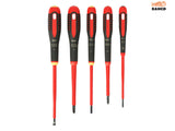 Bahco BE-9881S ERGO VDE Insulated Screwdriver Set, 5 Piece