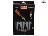 Bahco BE-9882TB ERGO Through Blade Screwdriver Set, 6 Piece