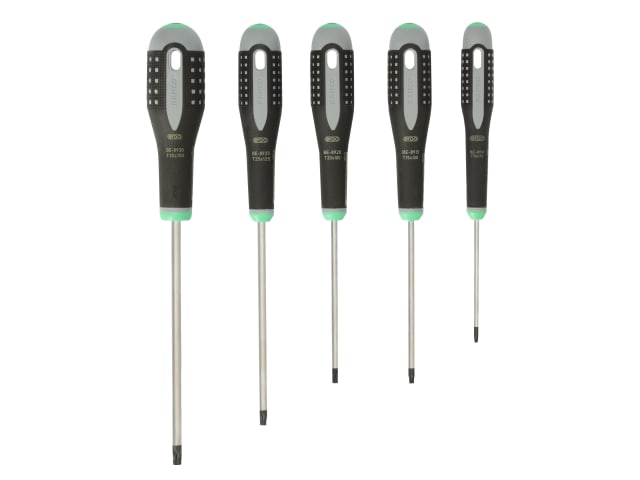 Bahco BE-9885 ERGO Screwdriver Set, 5 Piece