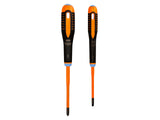 Bahco BE-9890SL ERGO Slim VDE Insulated Screwdriver Set, 2 Piece