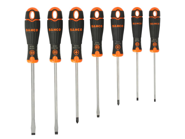 Bahco B219.017 BAHCOFIT Screwdriver Set, 7 Piece