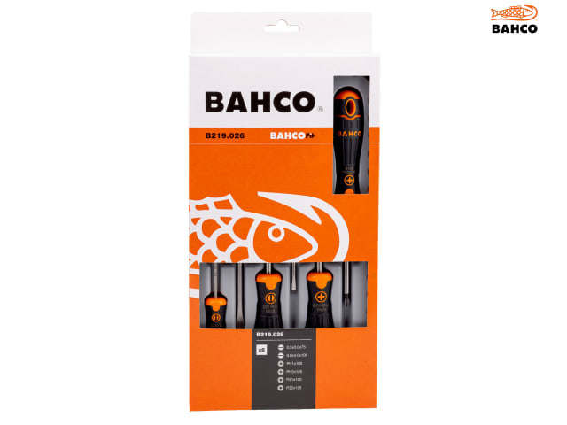 Bahco B219.026 BAHCOFIT Screwdriver Set, 6 Piece