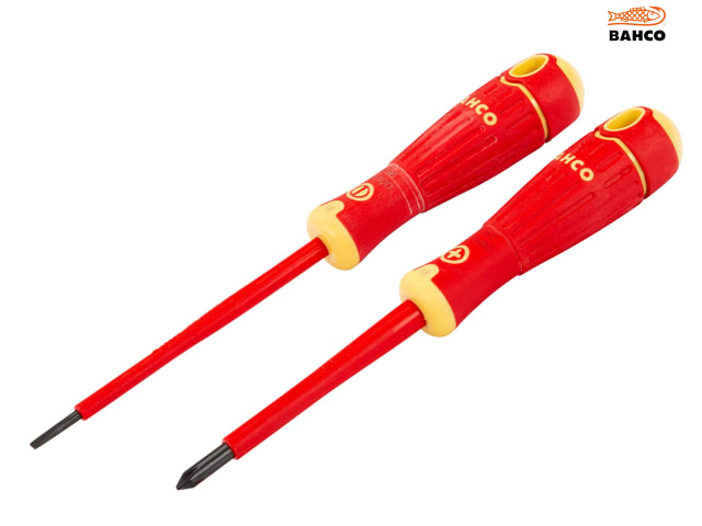 Bahco B220.002 BAHCOFIT Insulated Screwdriver Set, 2 Piece