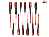 Bahco BE-9878SL ERGO Slim VDE Insulated Screwdriver Set, 12 Piece