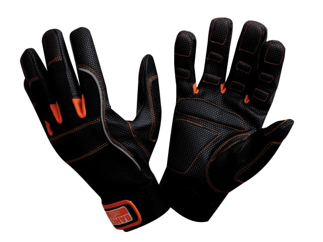 Bahco Power Tool Padded Palm Gloves - L (Size 10)