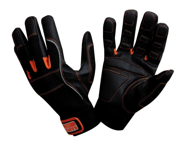 Bahco Power Tool Padded Palm Gloves - M (Size 8)