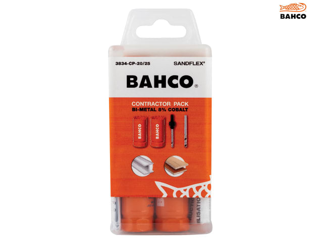 Bahco Contractor's Bi-Metal Holesaw Set, 11 Piece