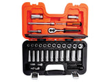 Bahco S330L 3/8in Deep Drive Socket Set, 53 Piece