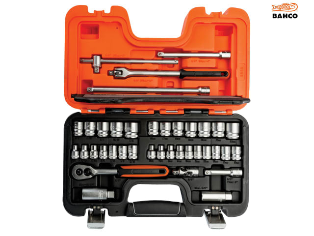 Bahco S380 3/8in Drive Socket Set, 38 Piece