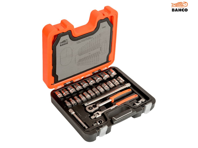 Bahco S400 1/2in Drive Socket & Spanner Set, 40 Piece