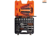 Bahco S410 1/4in & 1/2in Drive Socket & Spanner Set, 41 Piece