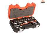 Bahco SW65 1/4in Drive Swivel Socket Set, 65 Piece