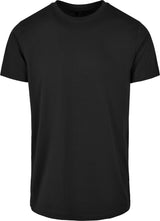 Build Your Brand Basic Basic Round Neck Tee - Black