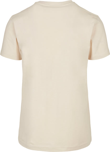 Build Your Brand Basic Basic Round Neck Tee - Sand