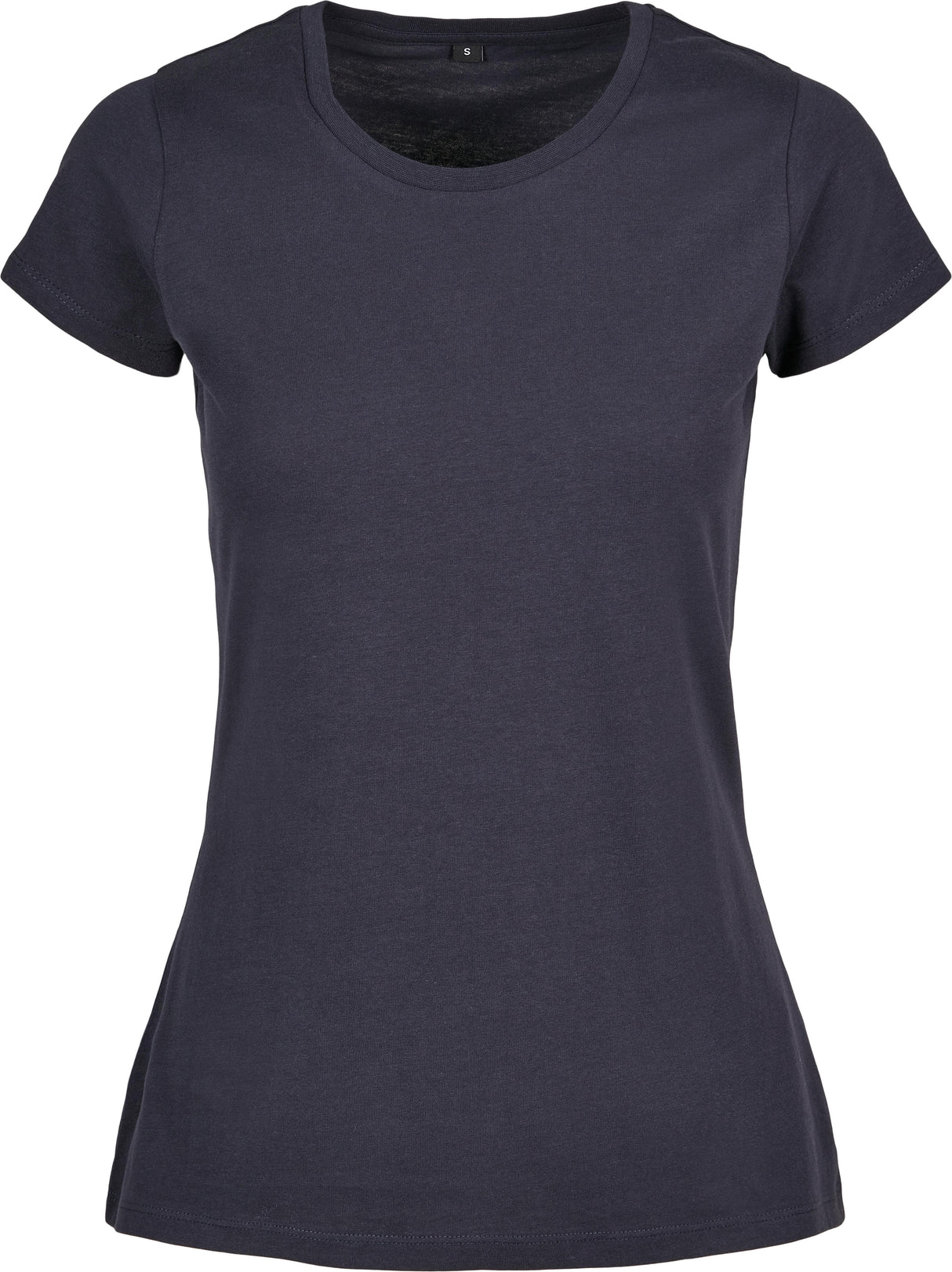 Build Your Brand Basic Women's Basic Tee - Navy