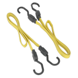 Sealey Flat Bungee Cord Set 2pc 910mm