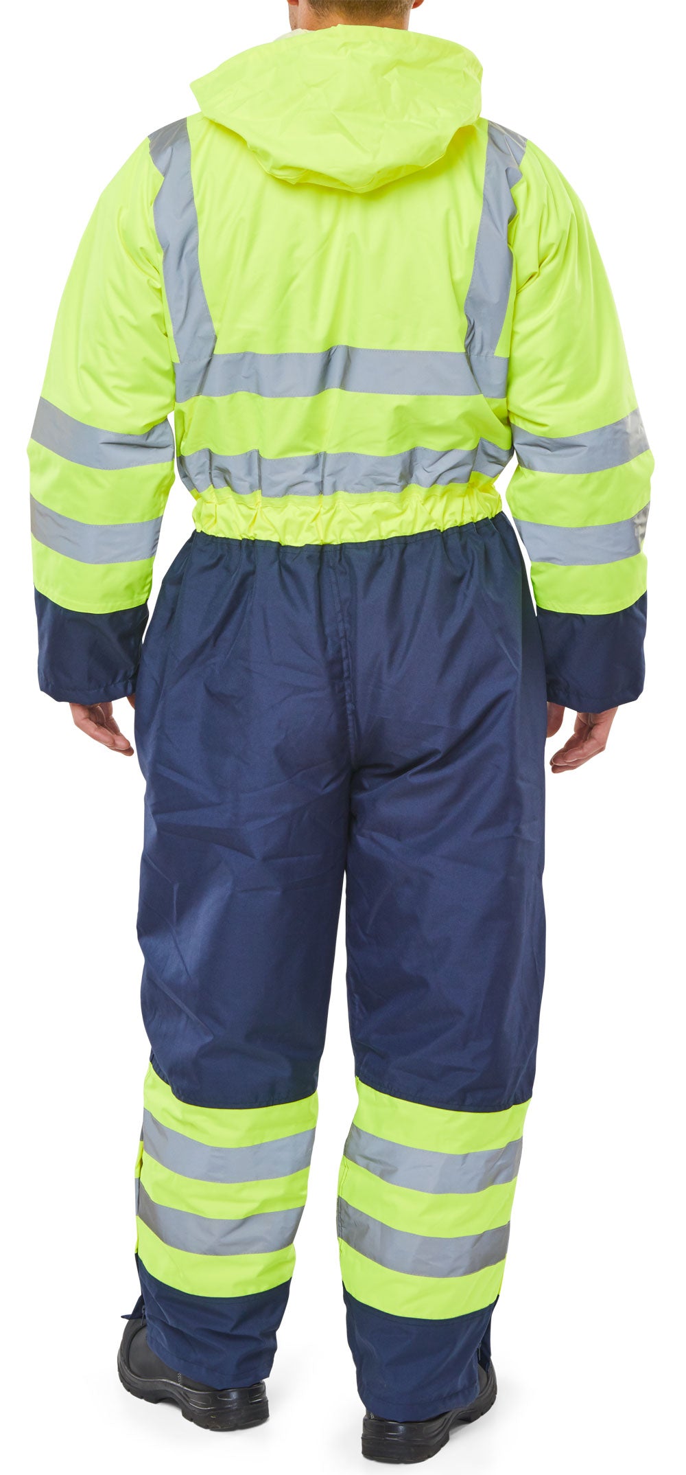 Beeswift Two Tone Hiviz Thermal Waterproof Coverall