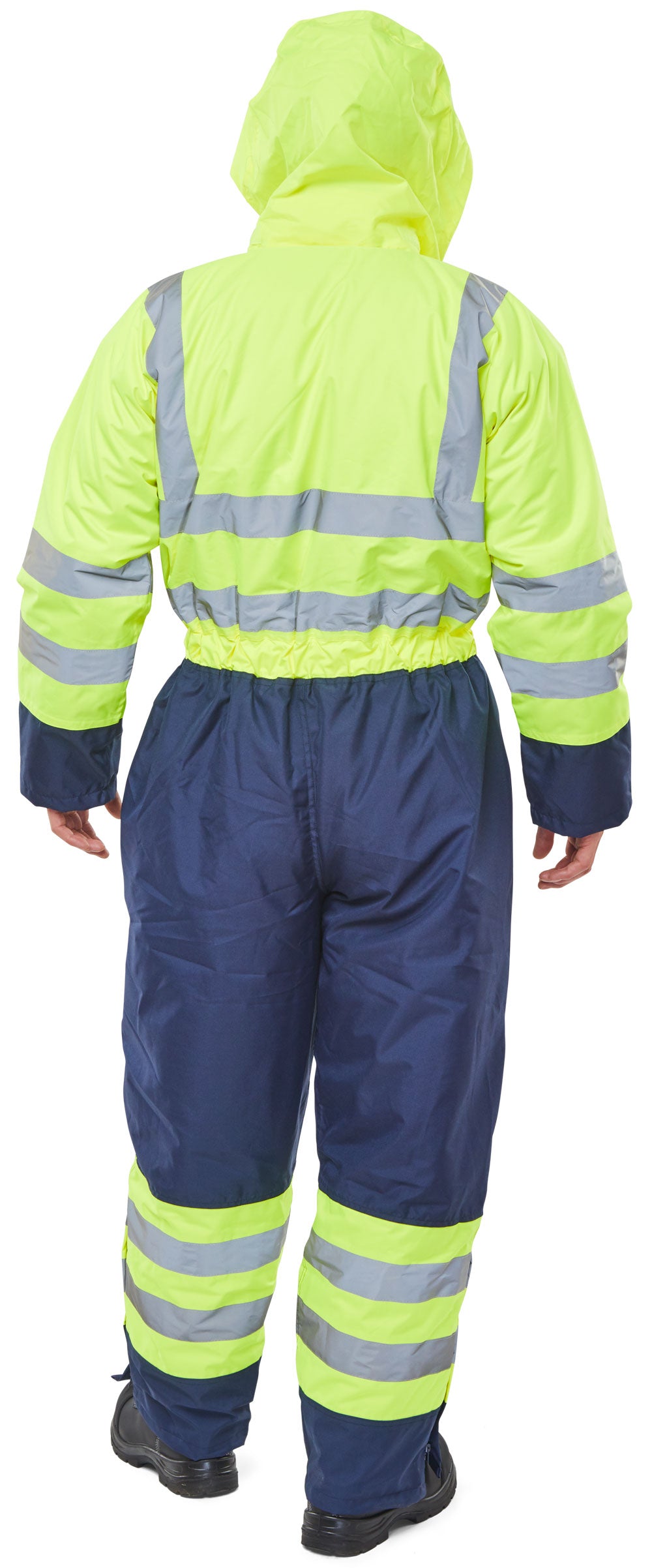 Beeswift Two Tone Hiviz Thermal Waterproof Coverall