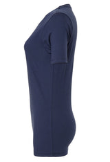 Bella Canvas Women's Relaxed Jersey Short Sleeve Tee - Navy
