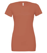 Bella Canvas Women's Relaxed Jersey Short Sleeve Tee - Terracotta
