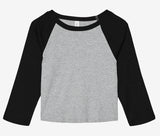 Bella Canvas Women's Micro Rib 3/4 Raglan Baby T-Shirt