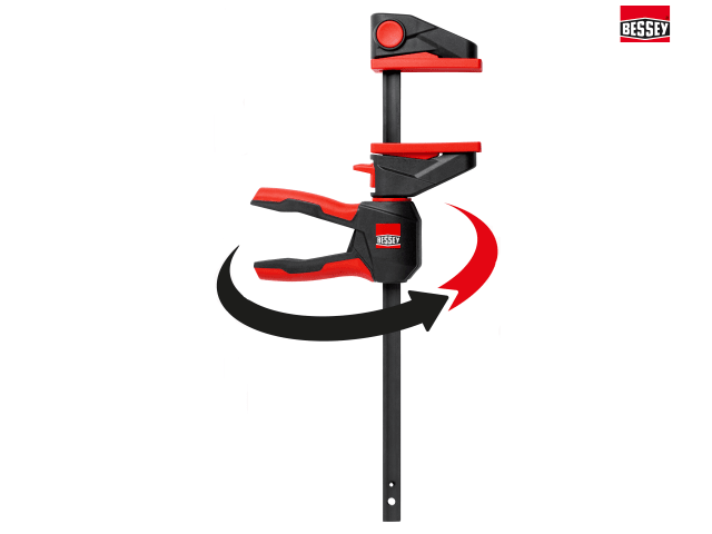 Bessey EZ360 One-Handed 360° Clamp 450mm