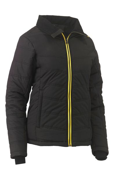 Bisley Women's Puffer Jacket 115gsm #colour_black
