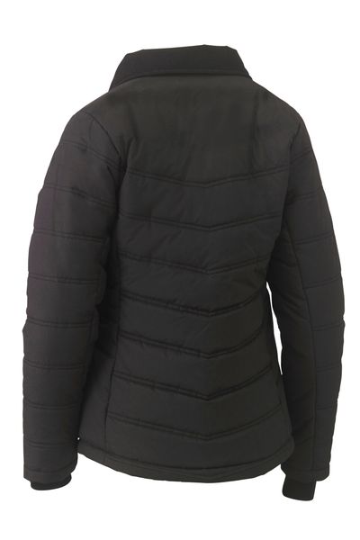 Bisley Women's Puffer Jacket 115gsm #colour_black