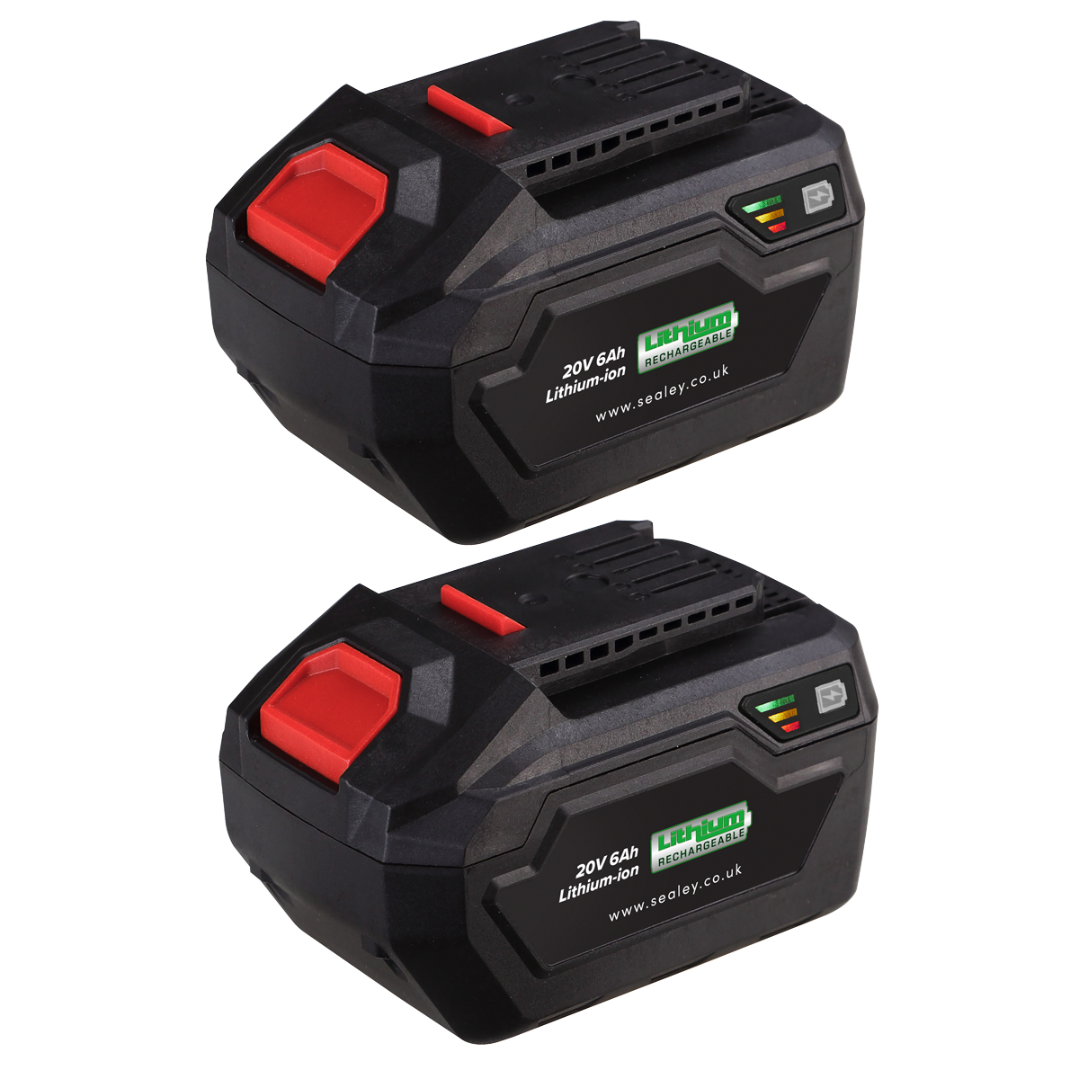 Sealey Power Tool Battery Pack 20V 6Ah Kit for SV20 Series