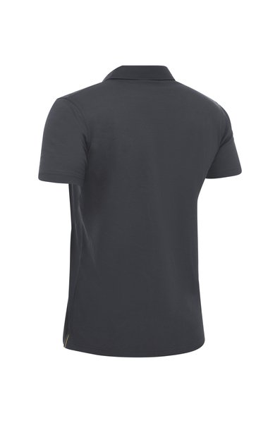 Bisley Polo Short Sleeve Cotton/Polyester #colour_charcoal