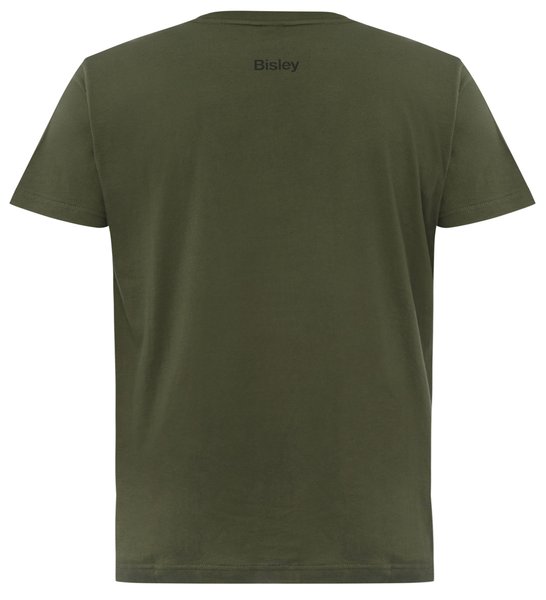 Bisley Tee Logo Cotton 160gsm #colour_green