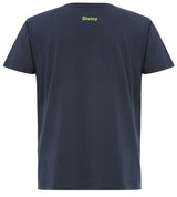 Bisley Tee Logo Cotton 160gsm #colour_navy