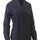 Bisley Women's Stretch V-Neck Closed Front Shirt 155gsm #colour_navy