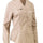 Bisley Women's Stretch V-Neck Closed Front Shirt 155gsm #colour_stone