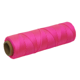Sealey Braided Pink Nylon Brick Line - 76m
