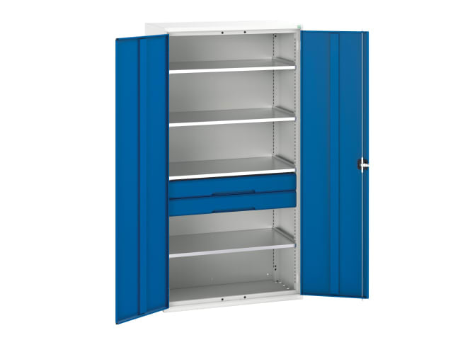 Bott Verso Kitted Cupboard, 4 Shelf & 2 Drawer