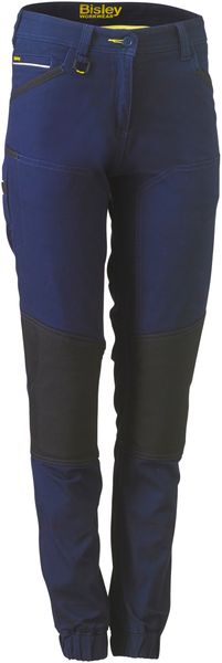 Bisley Women's Flx & Move™ Shield Panel Pants 280gsm #colour_navy