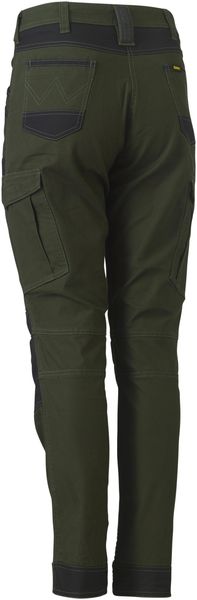 Bisley Women's Flx & Move™ Stretch Pants 280gsm #colour_olive